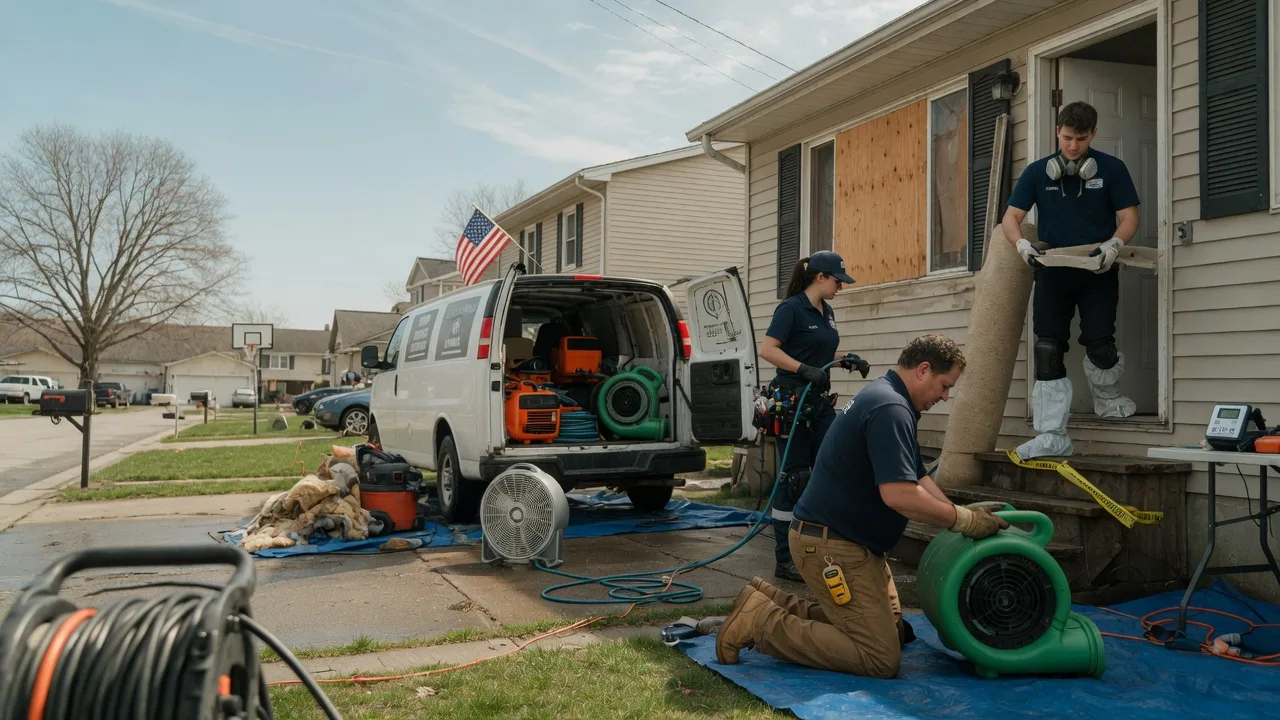 Water Damage Restoration in Terril, IA near me